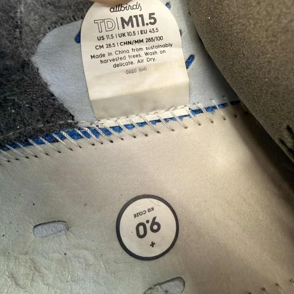 Allbirds Tree Runners Mens Sneakers‎ Lightweight Casual Running Size 11.5